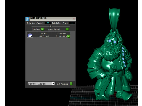 Elder Guardian Pendant 3D Printable Jewelry 3D Print Model
