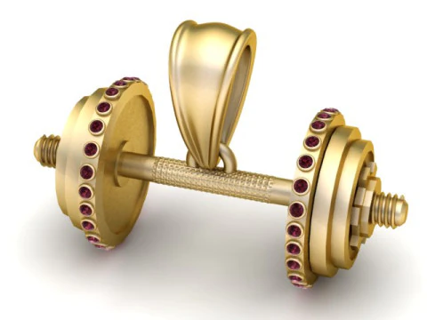 Royal Power Pendant 3D Printable Jewelry 3D Print Model