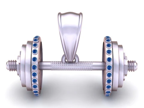 Royal Power Pendant 3D Printable Jewelry 3D Print Model