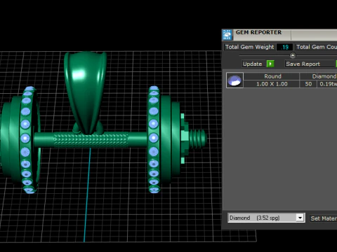 Royal Power Pendant 3D Printable Jewelry 3D Print Model