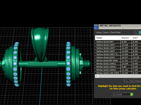 Royal Power Pendant 3D Printable Jewelry 3D Print Model