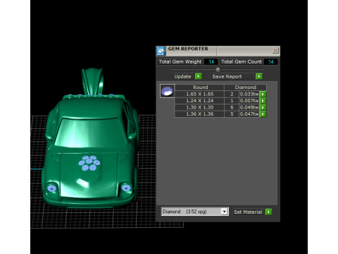 Urban Ride Car Pendant 3D Printable Jewelry 3D Print Model