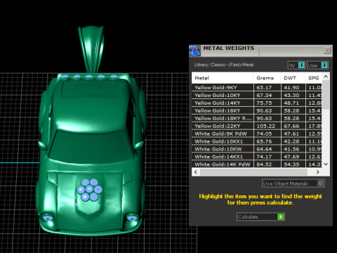 Urban Ride Car Pendant 3D Printable Jewelry 3D Print Model