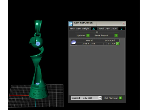 FIFA Womens World Cup Trophy Pendant 3D Printable Jewelry 3D Print Model