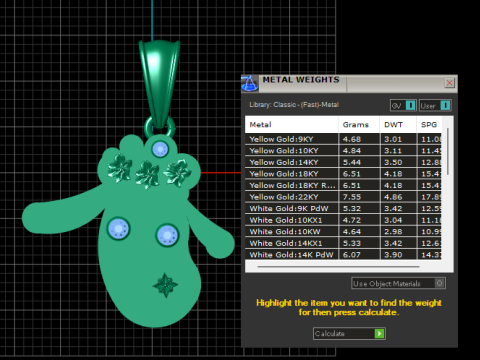 Cute Bunny Face Pendant 3D Print Model
