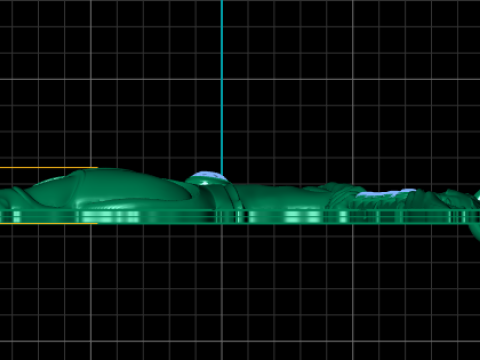 神話戦士ペンダント 3Dプリントモデル