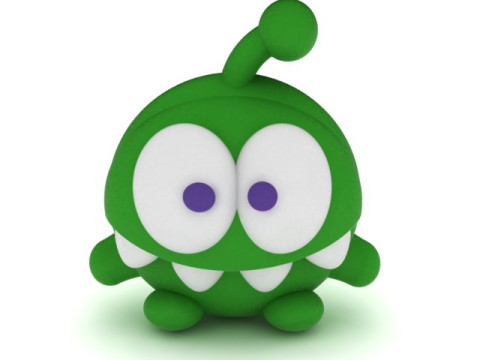 3D 印刷可能なかわいい緑色のエイリアンのおもちゃモデル 3Dプリントモデル