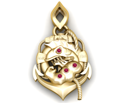 Organic Gold Coral-Inspired Earrings High-Detail 3D Printable Jewelry Model 3D Model