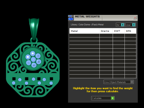 Ornate Floral Grid Pendant Luxury 3D Printable Jewelry Design 3D Model