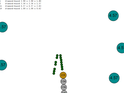 Luxury Mushroom Pendant 3D Print Model