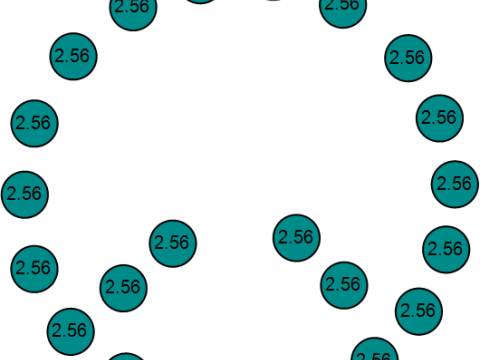 Round Diamond Cluster Pendant 3D Print Model