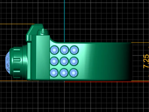 Luxury Camera Pendant 3D Print Model