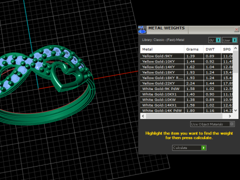 Infinity Heart Diamond Ring 3D Printable Jewelry CAD Model 3D Print Model