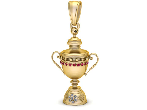 Colgante de la Copa del Trofeo Real Modelo de impresión 3D