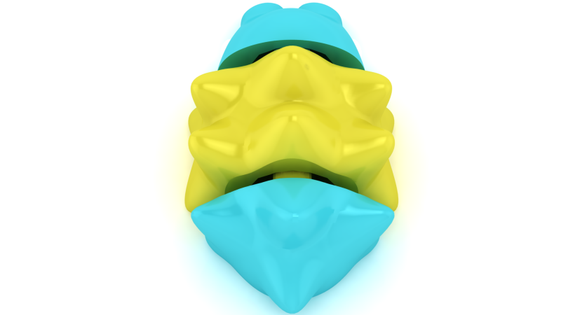 Stylized Cartoon Character Figurine 3D Printable Model Cute Toy Figure STL Desk Collectible 3D Print Model .c4d .max .obj .3ds .fbx .stl .blend