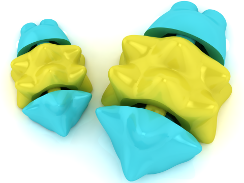 Stylized Cartoon Character Figurine 3D Printable Model Cute Toy Figure STL Desk Collectible 3D Print Model