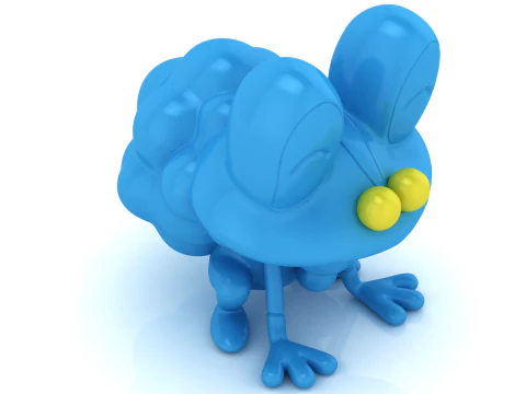 Cute Cartoon Frog Creature 3D Printable Model Stylized Animal Figurine STL Toy Collectible 3D Print Model