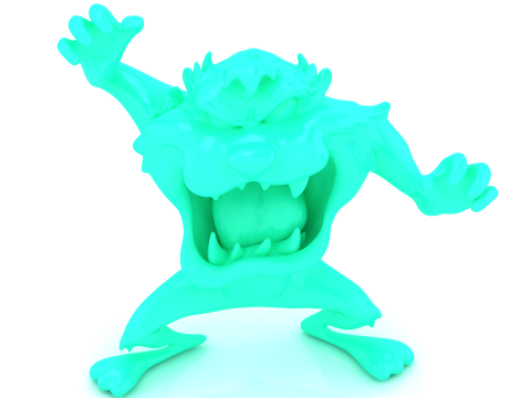 Cartoon Monster Creature 3D Printable Model Stylized Fantasy Character STL Toy Collectible Fig 3D Print Model