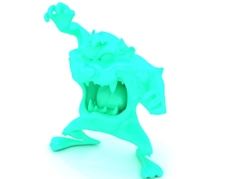 Cartoon Monster Creature 3D Printable Model Stylized Fantasy Character STL Toy Collectible Fig 3D Print Model