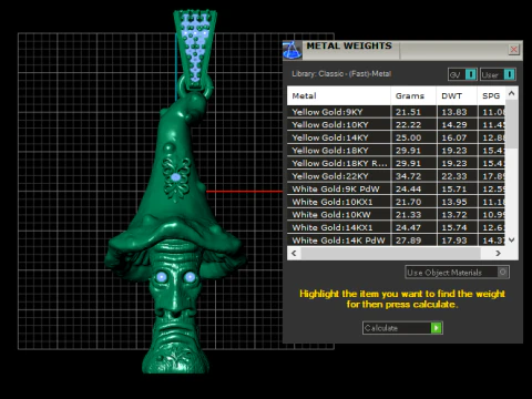Medali Zamrud Revolver Ganda Gunslinger Berlapis Emas Model Cetak 3D