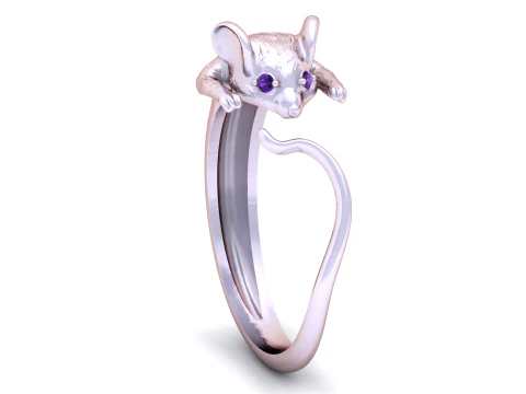 MPrimary TitleProduct NamePendant14K Gold Animated Mouse Pendant with Diamond AccentsThe Genius Ar 3D Print Model