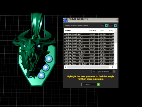 Dragon Head Pendant 3D Model