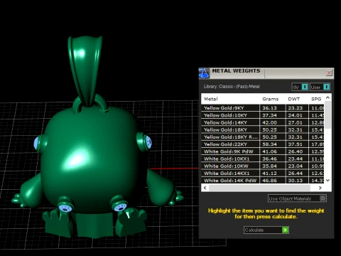 Cute Frog Pendant 3D Model