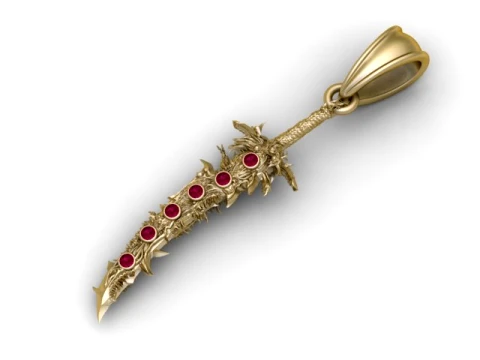 Warrior Spike Sword 3D Model
