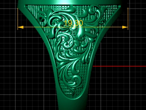 Royal Military Heritage Signet Ring 3D Print Model