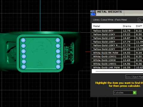 Custom Signet Ring with Cross Shield 3D Print Model