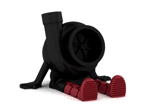 Turbo Snail Toy Figures 3D Model