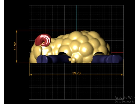 Sleepy Sheep Toy Figures 3D Model