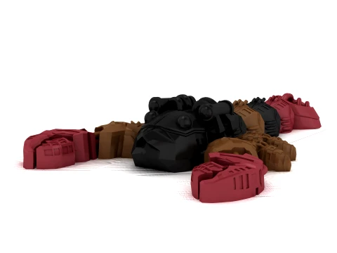Scorpion Toy Figures 3D Model