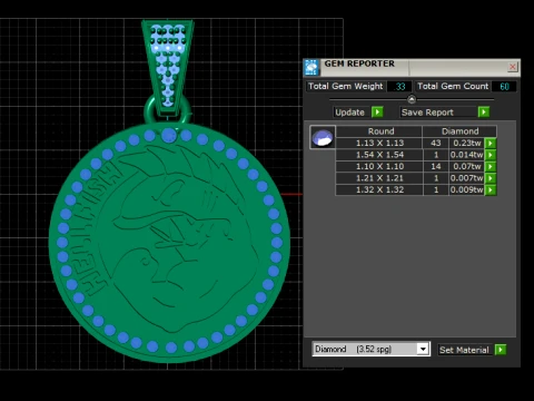 Hellfish Skull Pendant 3D Model