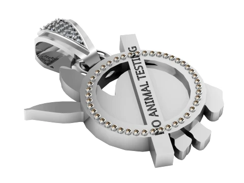 Animal Testing Pendant 3D Model