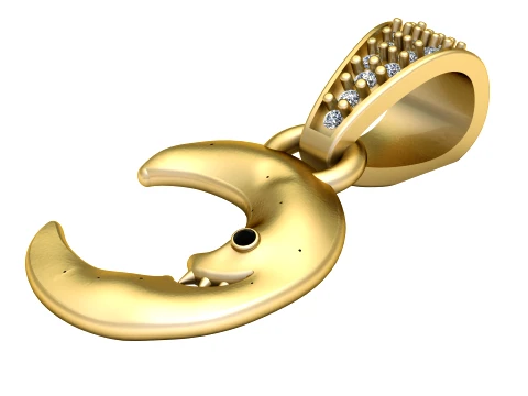 Halve maan hanger 3D Model