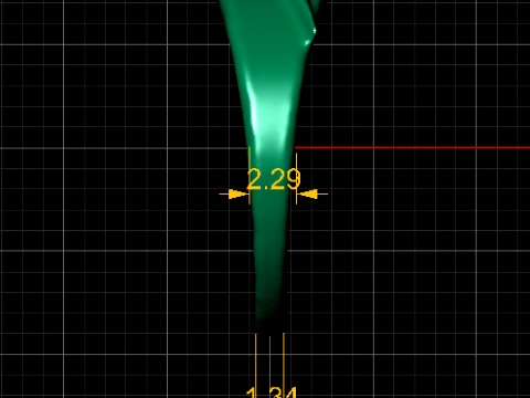 Golden Whale Ring 3D Model