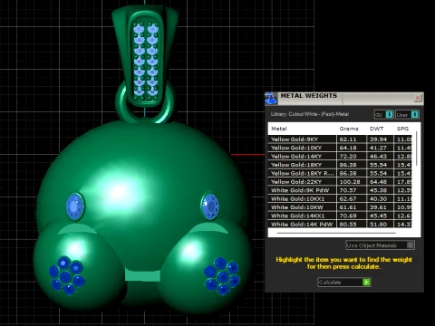 Pingente de rosto de cachorrinho fofo Modelo 3D