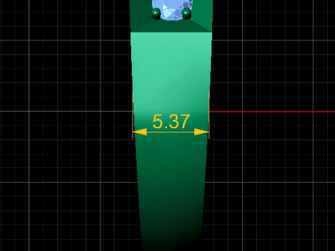 Pırlanta Piramit Y&uuml;z&uuml;k 3D Model
