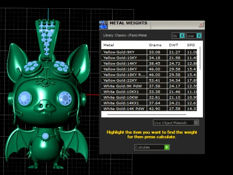 Pingente de ab&oacute;bora jack o lanterna pingente j&oacute;ias de Halloween pingente tom de ouro pingente de tom de prata Modelo 3D