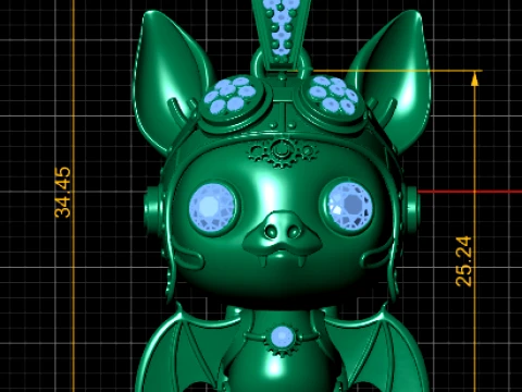 Pingente de ab&oacute;bora jack o lanterna pingente j&oacute;ias de Halloween pingente tom de ouro pingente de tom de prata Modelo 3D