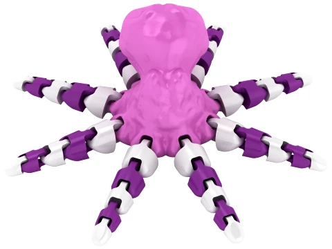 Articulated Spider Model 3D Model