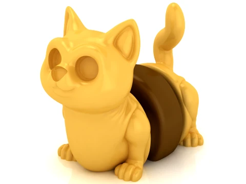 Taco Cat Figure 3D Model