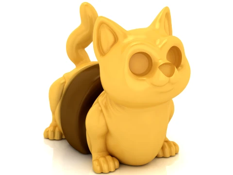 Taco Cat Figure 3D Model