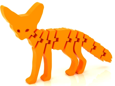 Flexy Cat 3D Model