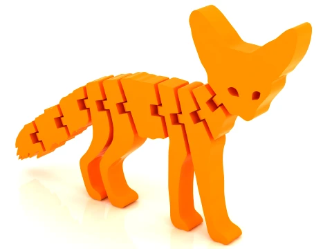 Flexy Cat 3D Model