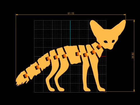 Flexy Cat 3D Model