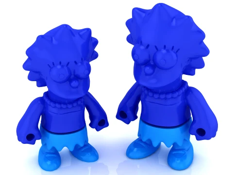 Фігурка Flexy Lisa 3D Модель