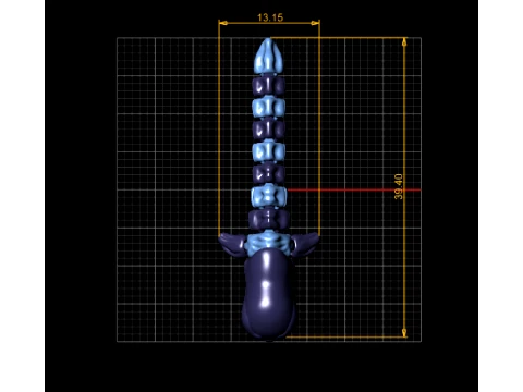 Flexy Monster Fish 3D Model