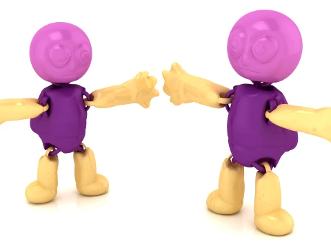 Фігурка Flexy Fire Hands 3D Модель